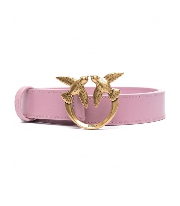 PINKO 1H212QY5H7 O78Q LOVE BERRY SIMPLY H3 BELT ROSA/GOLD