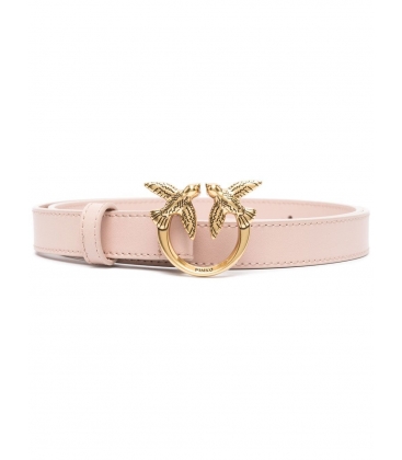 PINKO 1H212PY5H7 O81Q LOVE BERRY SIMPLY H2 BELT CIPRIA/GOLD