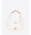 PINKO 101433 A0QO Z14Q MINI BRIOCHE BAG HOBO BIANCO SETA-ANTIQUE GOLD