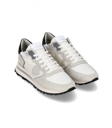 Philippe Model TKLU W007 SNEAKERS BASSE TROPEZ HAUTE UOMO BIANCO