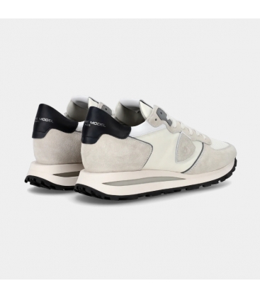 Philippe Model TKLU W007 SNEAKERS BASSE TROPEZ HAUTE UOMO BIANCO