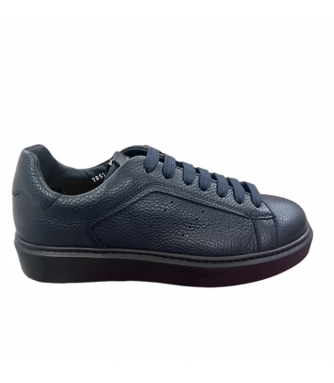 DOUCAL'S DU2852ALEXUF235NB15SNEAKER IN PELLE BOTTALATA BLU