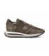 Philippe Model TKLU XI04 Sneaker Tropez Haute Uomo, Verde Militare