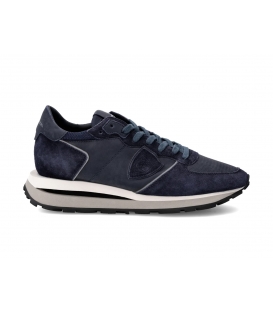 Philippe Model Uomo TKLU XI03 Sneaker Tropez Haute , Blu