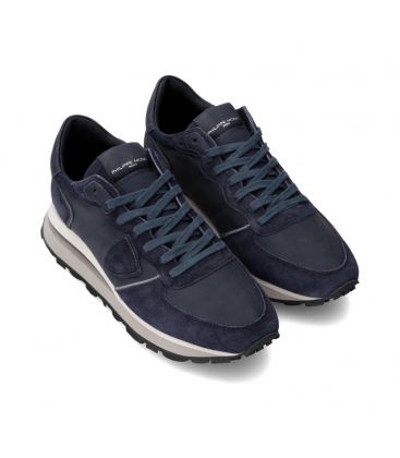 Philippe Model TKLU XI03 Sneaker Tropez Haute Uomo, Blu