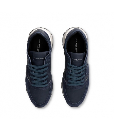 Philippe Model TKLU XI03 Sneaker Tropez Haute Uomo, Blu