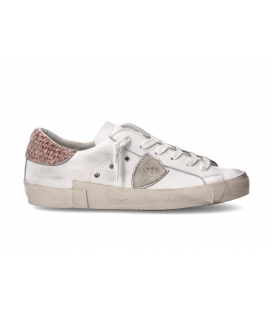 Philippe Model PRLD VHC1 Sneaker Prsx Donna, Bianco e Rosa