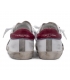 Philippe Model Uomo PRLU VV05 Sneaker Prsx , Bianco e BORDEAUX