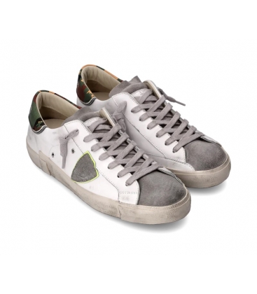 Philippe Model Uomo PRLU VCT1 Sneaker Prsx Uomo, Bianco