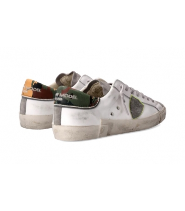 Philippe Model Uomo PRLU VCT1 Sneaker Prsx Uomo, Bianco