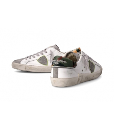 Philippe Model Uomo PRLU VCT1 Sneaker Prsx Uomo, Bianco