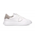 Philippe Model Uomo BTLU VD21 Sneakers Temple, Bianco Grigio