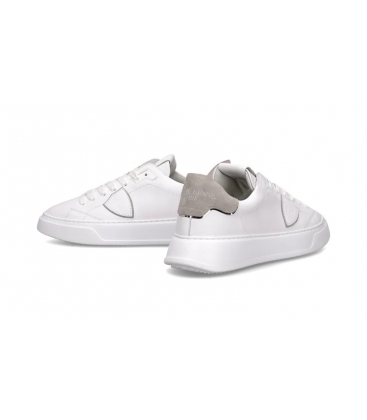 Philippe Model Uomo BTLU VD21 Sneakers Temple, Bianco Grigio