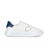 Philippe Model BTLU WX13 Sneaker Temple Uomo, Bianco e Blu