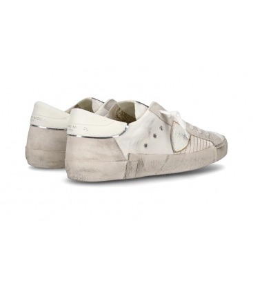 Philippe Model Uomo PRLU XP02 Sneaker MIXAGE POP BLANC