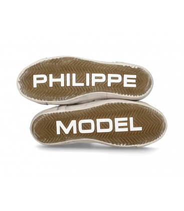 Philippe Model Uomo PRLU XP02 Sneaker MIXAGE POP BLANC