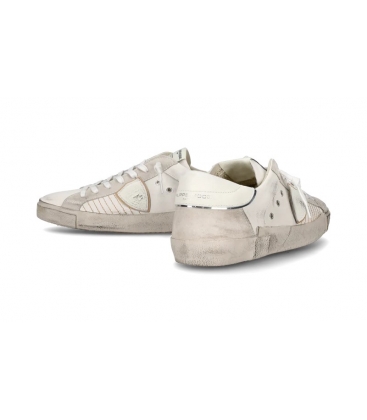 Philippe Model Uomo PRLU XP02 Sneaker MIXAGE POP BLANC